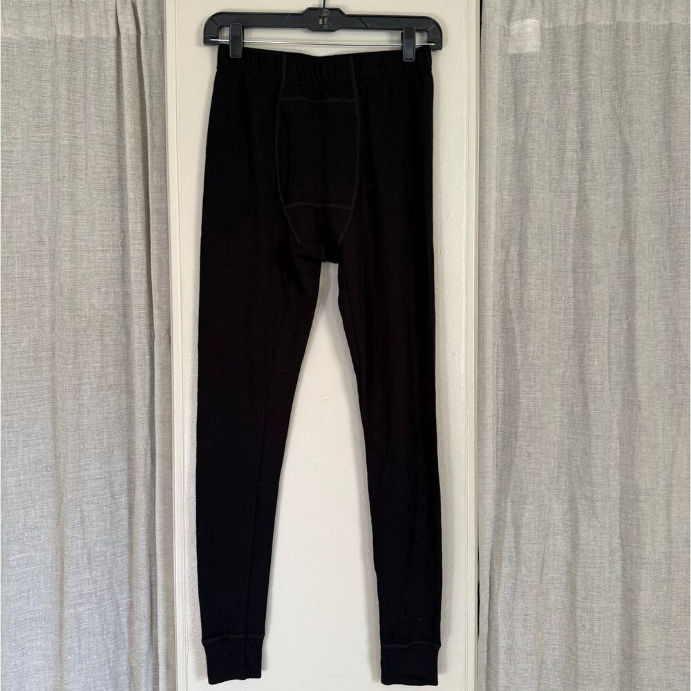 Lapasa 100% Merino Wool Base Layer Pants | M | Black